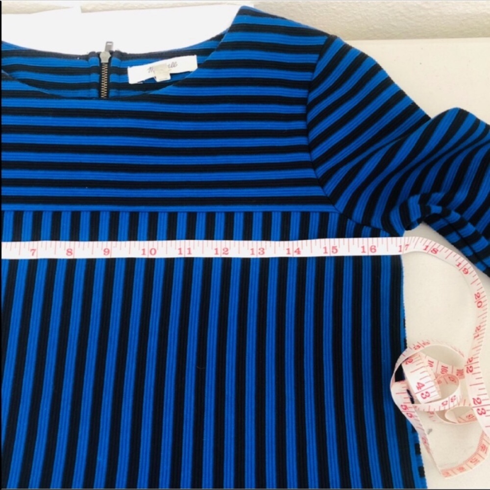 Madewell Blue/Black Striped Top - Like New! - Picture 13 of 13